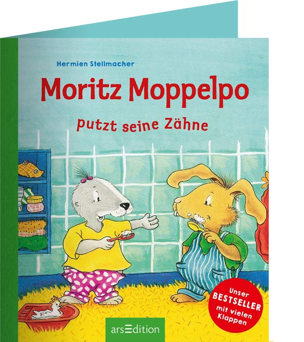 Moritz Moppelpo putzt seine Zähne